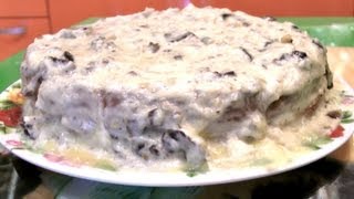 Торт с черносливом и орехами в мультиварке ★ выпечка торта с черносливом Торт с черносливом и орехами в мультиварке ★ выпечка торта с черносливом