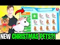 Can We Unlock SECRET CHRISTMAS ADOPT ME PETS!? (NEW PETS REVEALED!!)