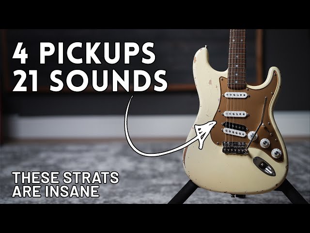 ギター HOWL GUITARS Stratocaster pickup These Strats are insane - 4 pickups, 21 sounds, plays like a dream