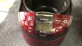 Nồi cơm điện nhật Hitachi RZ-RT10BK cao tần, Áp suất cực chất, đời cao