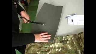 Як зробити наколінники із Ізолону власноруч. видео Налокотник из пластиковой бутылки