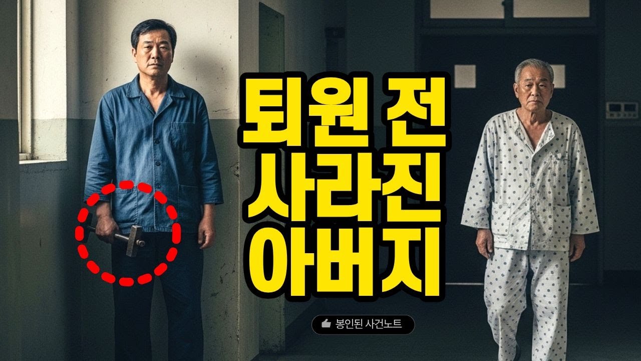 퇴원 하루 전 사라진 아버지, 매일 울며 찾아 헤매던 아들의 소름 끼치는 이중생활