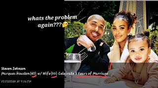 Famous Marques Houston DID NOT Meet his wife "Miya Dickey" 10 years Ago! And What's The Problem Anyway??🤔 Net Worth