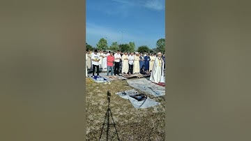 صلاة العيد من مدينة تامبا فلوريدا أمريكا للقارئ الشيخ محمود صابر الفيومي