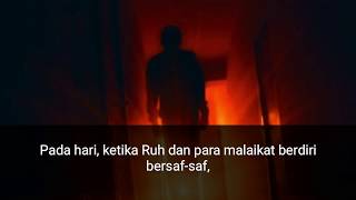 Merdu sedih,, Hani rifai An Naba 38-40