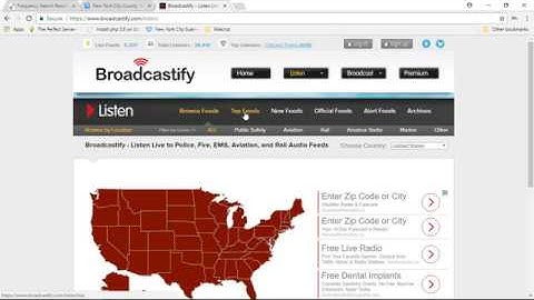 Scanner Radio Frequencies Search Sites And Listening Apps