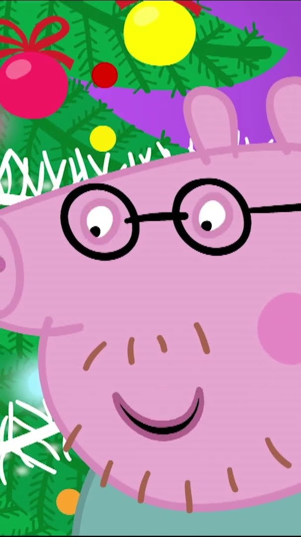 Peppa's Christmas Tree! ? #PeppaPig #Christmas #Shorts
