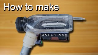 How to Make POWERFUL ELECTRIC WATER GUN