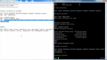 019 Convert Physical Standby to Active Data Guard