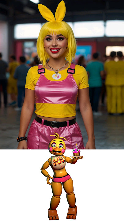 Five Night At Freddy's In Real Life In WANA PLUS MAGIC #characters #real #life #bonnie
