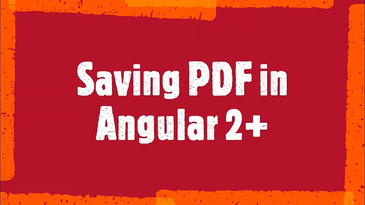 Download PDF in Angular 2+ using File-Saver plugin