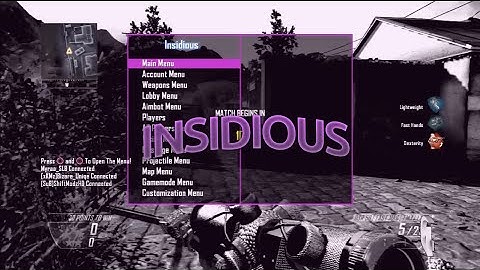 [PS3] Insidious Black Ops 2 GSC Mod Menu [1.19]