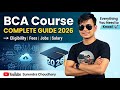 Everything You Need to Know About BCA in 2026! 🚀 ft. Surendra Choudhary