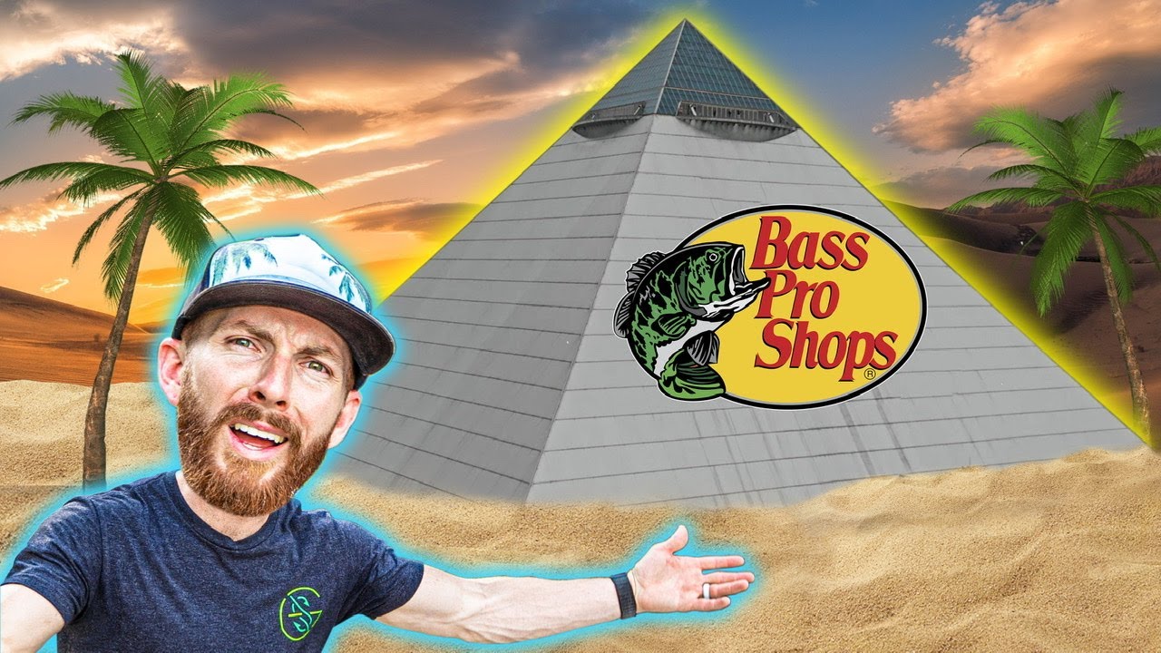 Exploring the WORLDS 10th LARGEST PYRAMID (Bass Pro Shops) 
