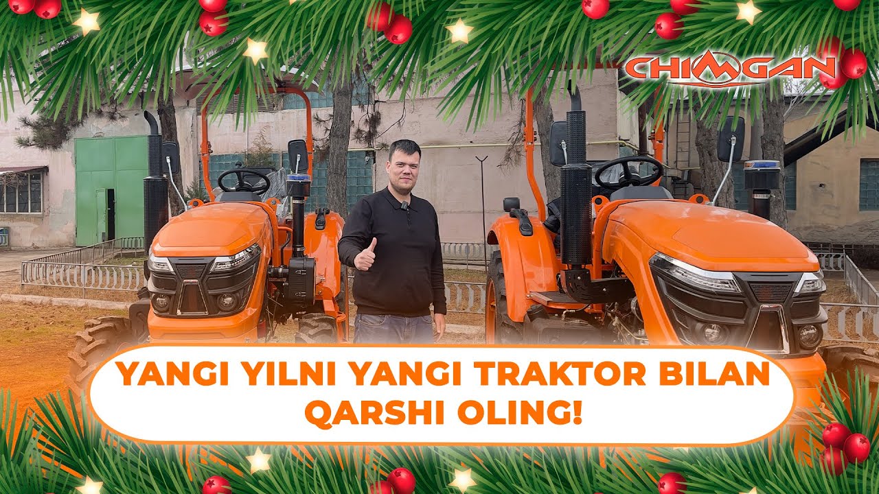 Yangi yilni yangi traktor bilan qarshi oling!