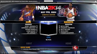 : NBA 2k14  1999 - 2000   Phoenix SUNS (22) - Houston ROCKETS (21)