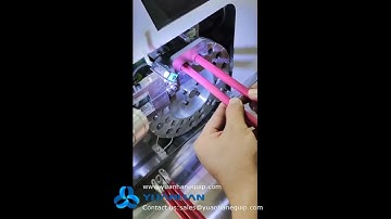 35mm2 cable heat shrinkable tubing inserting and heating machine YH-TG210 - Yuanhan