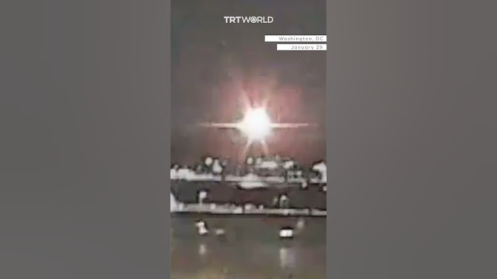 Airplane crashes near Washington, DC airport