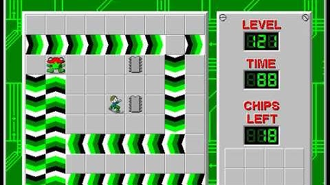 CCLP3 level 121 solution - 68 seconds