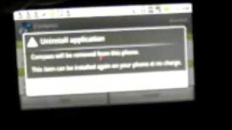 Motorola Droid Tips - Removing Applications