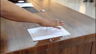 Another (clearer) Qi Field (氣場) demonstration