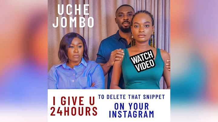 Nollywood News: Uche Jombo Drop That Snippet