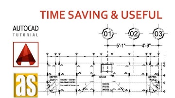 Create a Dynamic Grid Line in AutoCAD | AutoCAD Tutorial
