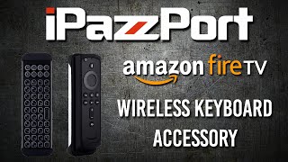 iPazzPort Mini Bluetooth Wireless Keyboard Remote - Amazon Fire TV Addon screenshot 2