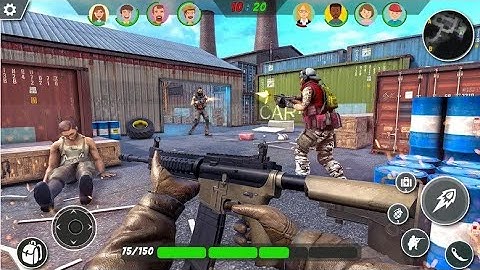 Gun Games FPS Commando Strike - Fps Shooting Game - Android Gameplay.