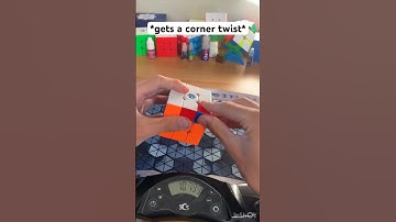 Never underestimate a non-cuber #cubing #shorts