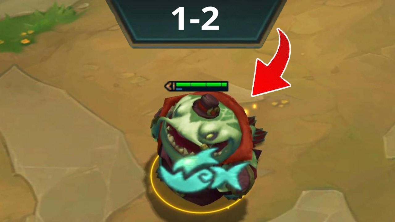 I got Tahm kench at 1-2!