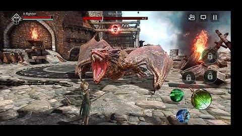 Darkness Rises part 2 fight with a dragon