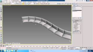 Уроки 3Ds Max.PathDeform в 3D Max. Шпаргалки часть 26. Проект Ильи Изотова.
