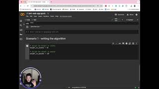Writing the Algorithm