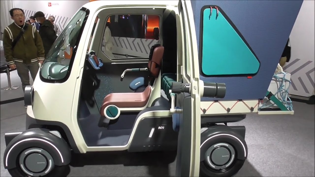 ダイハツ ミゼットX 2025-2026 運転席まわりから座席シートに荷台フロアも