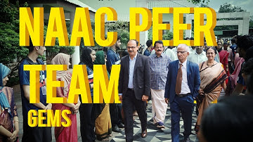 NAAC PEER TEAM VISIT AT GEMS COLLEGE -FULL VIDEO |Department Of Multimedia|GEMS MEDIA HUB Production