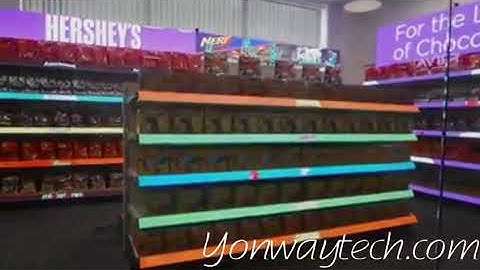 Led Shelf Banner Application Yonwaytech