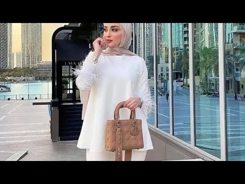 بلوزات للمحجبات جديدة ألوان تجنن 