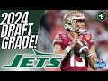 Draft grade for new york jets 2024 class  2024 nfl draft