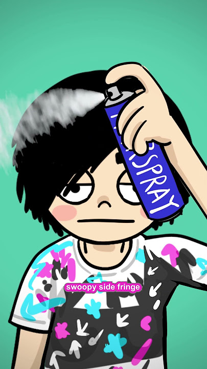 PC4PC xoxo #grwm #getreadywithme #millennials #emo #2000s #y2k #animation #cartoon #shorts #comedy