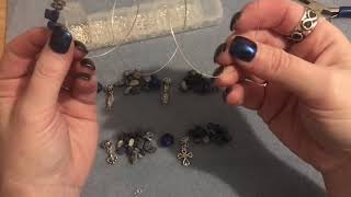 Easy Memory Wire Bracelet Tutorial Using Curated Bead Box Items! 😊💕🙏🏻