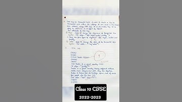 Class 10 CBSE 2022-23 | Computer April Monthly Test Answers | Class 10 Journey