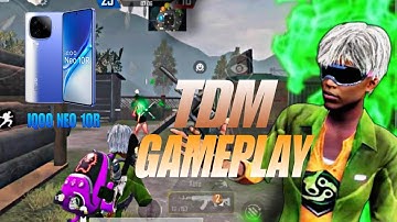 IQOO NEO 10R TDM GAME PLAY 120 FPS 🔥