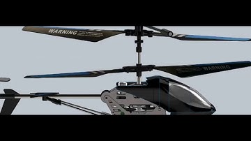SolidWorks Helicopter deconstruction