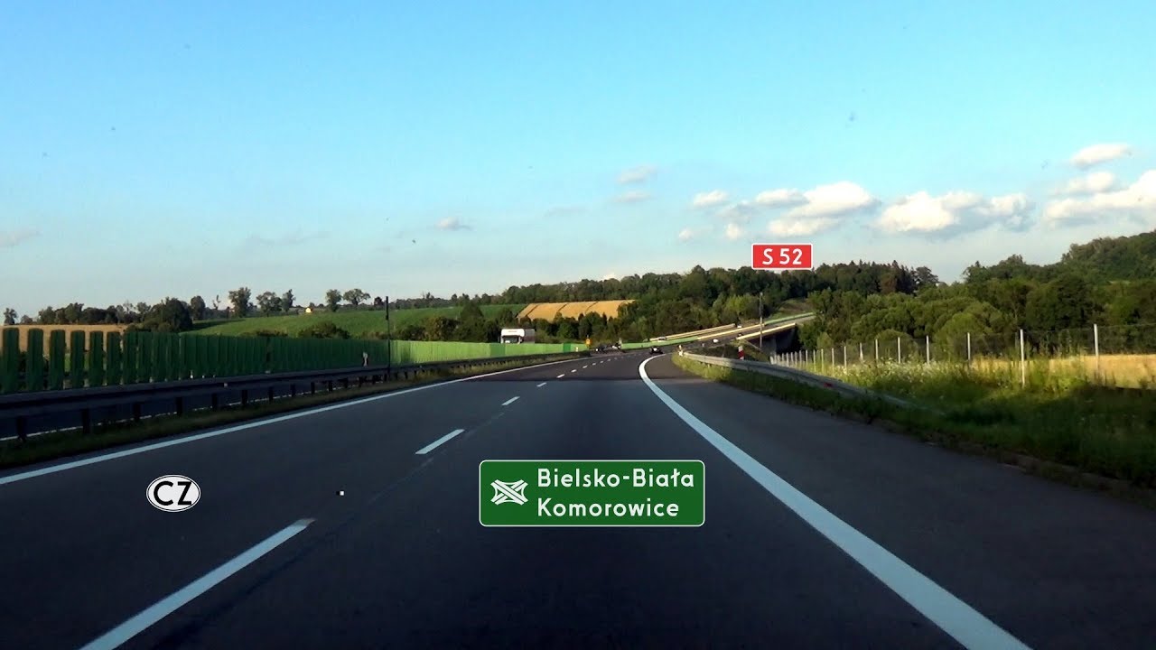 🇵🇱 S52: [CZ] Granica - Bielsko-Biała Komorowice (3x)