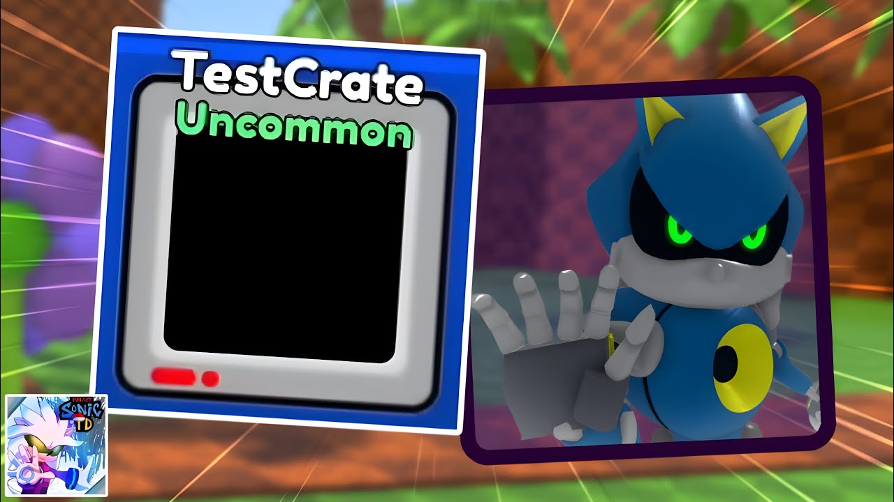 BEST METHOD TO GET TEST CRATES! (Project: Sonic TD)