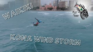 Wingfoil Storm Riders- Kona Winds in Waikiki, December 2022