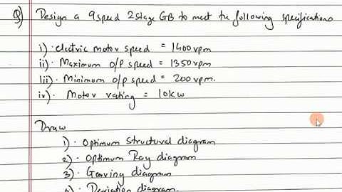 Gear box Design for machine tool application