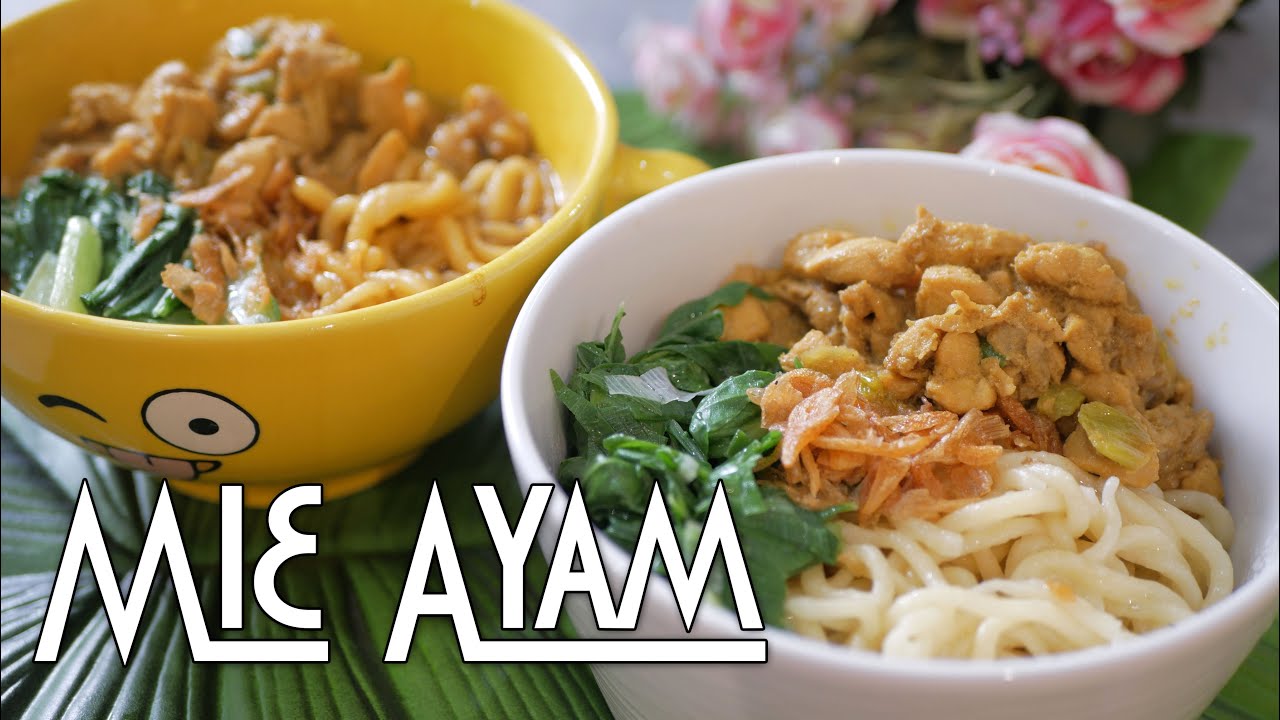 Cara Membuat Mie Kenyal Plus Resep Mie Ayam Enak Youtube