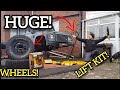 HUGE Lift Kit Install Land Rover Defender Axle + Suspension Fitting Off Road Part 32 Restoration